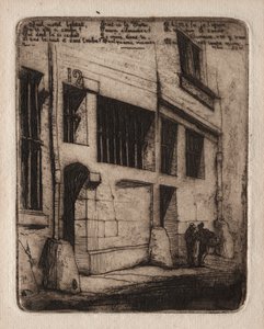 Etchings of Paris: The Street of the Bad Boys