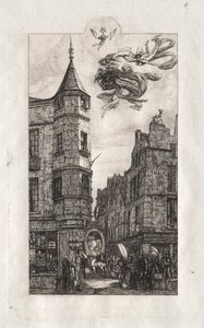Etchings of Paris: Tourelle, rue de l