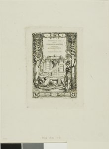 Frontispiece for the Catalogue of the Work of Thomas De Leu