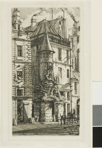 House with a Turret, rue de la Tixeranderie