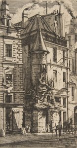House with a Turret, rue de la Tixeranderie, Paris, 1852