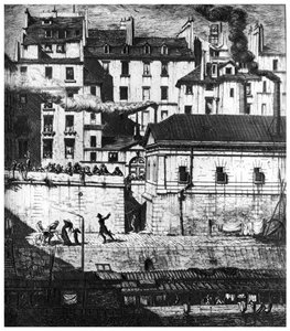 La Morgue, c1841-1868, 1924