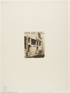 The Street of the Bad Boys by Charles Meryon