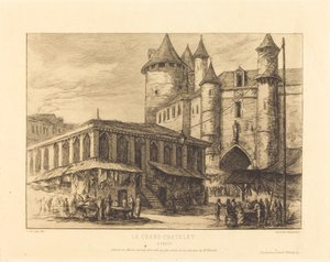 The Grand Chatelet, Paris, about 1780