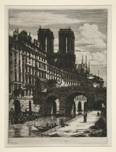The Little Bridge, Paris