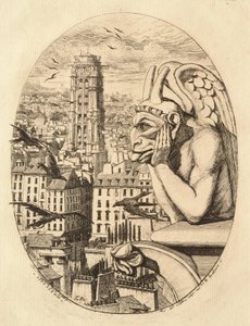 The Stryge by Charles Meryon