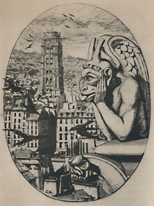 Le Stryge 8th State by Charles Meryon
