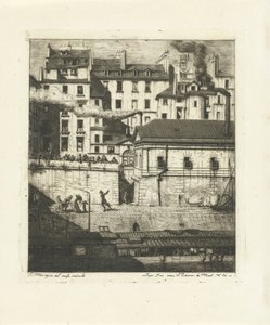 Morgue on the Seine in Paris
