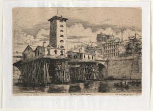 Notre Dame Pumphouse, Paris