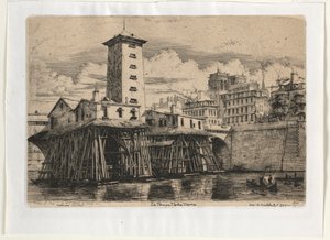 Notre Dame Pumphouse, Paris