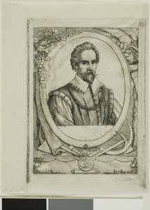 Portrait of René de Laudonnière Sablais (de Burdigale) by Charles Meryon