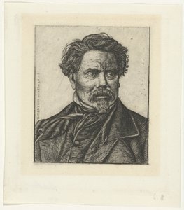 Portrait of Historian Benjamin Fillon by Charles Meryon