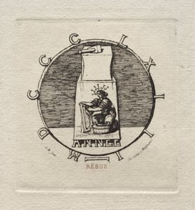 Rebus: "Here lies the ancient vendetta"