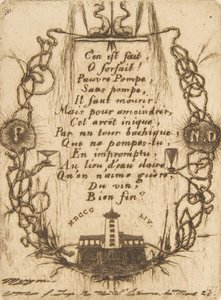 The Notre-Dame Pump small plate by Charles Meryon