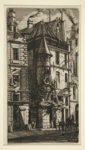 House with a Turret, Rue de la Tixeranderie