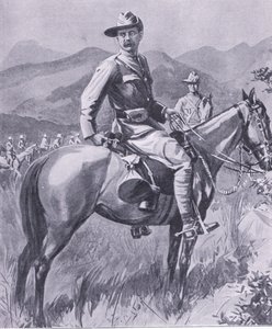 Brigadier-General Lumer, from After Pretoria: The Guerilla War by Charles Mills Sheldon