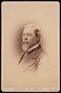Portrait of Henry David Cooke 1825-1881 by Charles Milton Bell