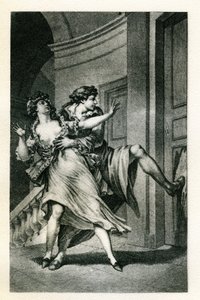 Illustration for "Les Liaisons Dangereuses" by Choderlos de Laclos by Charles Monnet