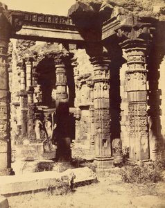 Exterior of the Hindu Temple in Kootub