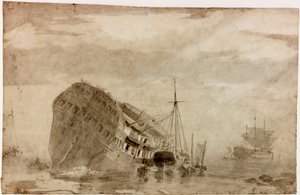 Shipping by Charles Napier Hemy