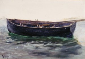 Study of Boat by Charles Napier Hemy