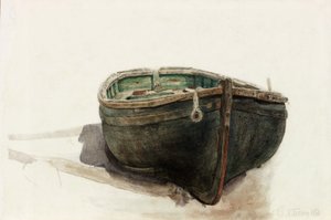 Study of a Dinghy by Charles Napier Hemy