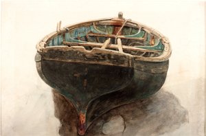 Study of a Dinghy by Charles Napier Hemy