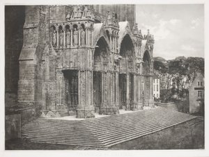 Cathedral of Chartres by Charles Nègre