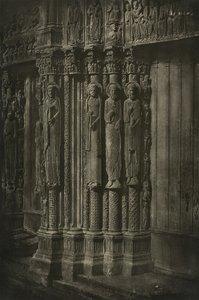 Cathedral of Chartres by Charles Nègre