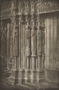 Chartres Cathedral. Right Door of the Royal Portal, West Side