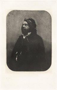 Plate VIII – Portrait of Théophile Gautier, by Nadar by Charles Nègre