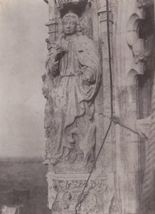 Saint John the Evangelist, Chartres Cathedral by Charles Nègre