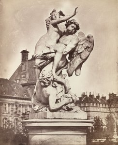 Statue des Tuileries: G. Marsy et A. Flamen: Boreas Abducting Oreithyia by Charles Nègre