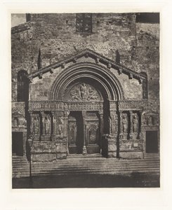 Plate VI – Entrance of Saint Trophime of Arles