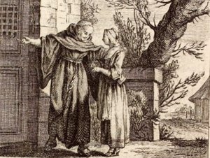 How the Spirit Comes to Girls by Charles Nicolas Cochin