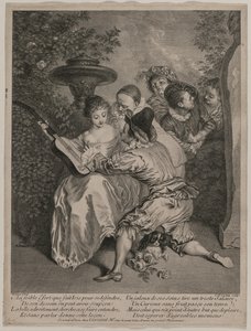 The Romancer by Charles Nicolas Cochin