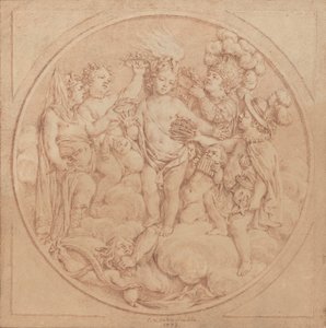 Allegory of Fame by Charles Nicolas Cochin II