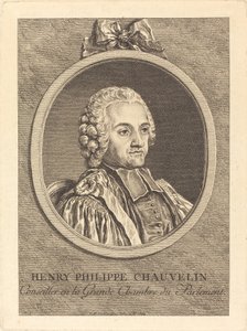 Henry Philippe Chauvelin by Charles Nicolas Cochin II