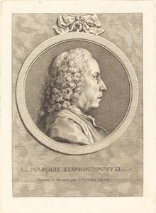 The Marquis Scipion Maffei by Charles Nicolas Cochin II