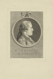 Abel-François Poisson de Vandières, Marquis de Marigny by Charles Nicolas Cochin the younger