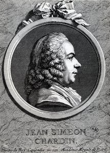 Jean Simeon Chardin by Charles Nicolas II Cochin