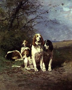 Hounds Resting