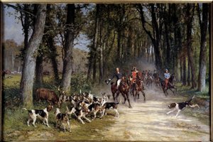 The Hunting Duke of Orleans Ran to the Grove of Sylvie