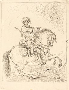 A Dragoon on Horseback