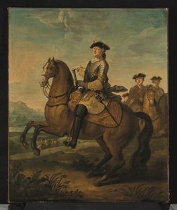 Equestrian Portrait of Louis XV