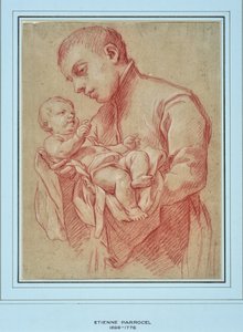 Young Religious Holding a Child