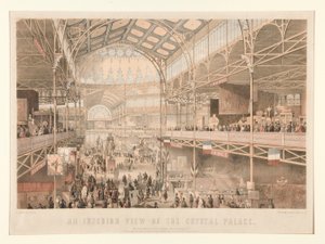 An Interior View of the Crystal Palace