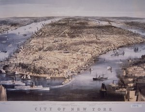 City of New York by Charles Parsons