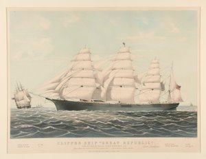 Clipper Ship by Charles Parsons