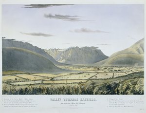 Valley towards Saltillo, From near the base of 